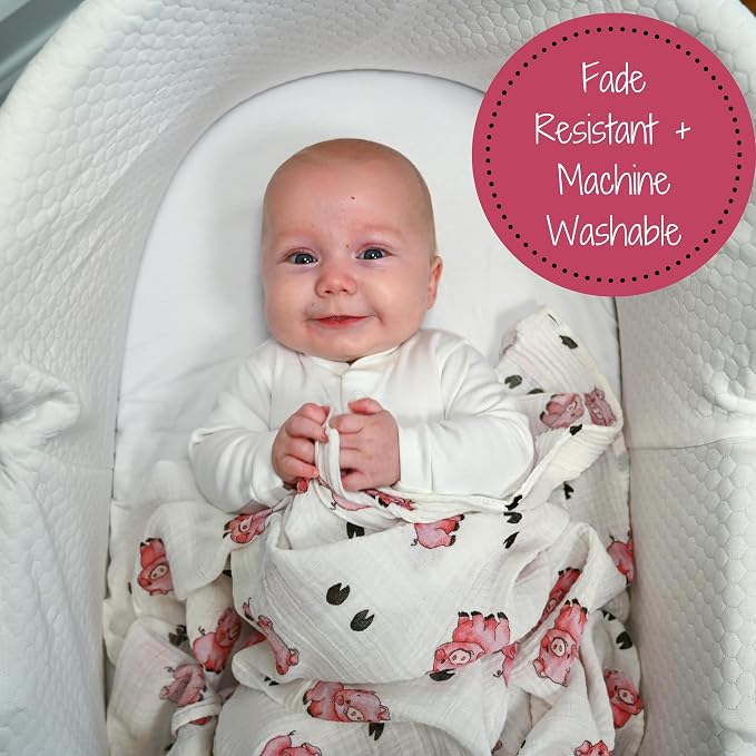 LollyBanks Muslin Swaddle Blankets - Image 4