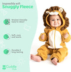 Cuddle Club Fleece Baby Bunting Bodysuit - Image 2