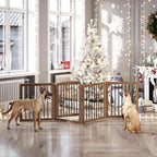 Vantas Folding Pet Gate 96" Wide, Freestanding Pet Gate, Puppy Safety Fence - Image 2