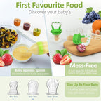 WAJIAYON Baby Fruit Feeder Pacifier | Infant Food Feeder Pacifier & Food - Image 2