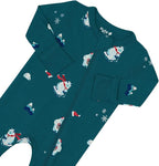 KYTE BABY Unisex Rayon Made From Bamboo Zippered Rompers 0-24 Months - Image 3