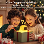 Cute Capybara Night Light, LED Squishy Novelty Animal Night Lamp, 2 Levels - Image 6