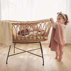Heritage Knit Organic Receiving Swaddle Blanket - Image 6
