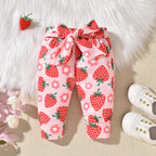 Aalizzwell Preemie Newborn Infant Baby Girls Clothes Ribbed Romper Bodysuit - Image 5