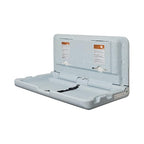 ECR4Kids Horizontal Wall-Mounted Changing Station, Baby Changer by ECR4Kids