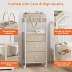 Baby Diaper Caddy Organizer Cart - Image 4