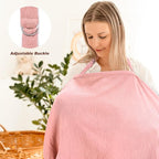 2 Pack Muslin Cotton Nursing Cover - Image 5