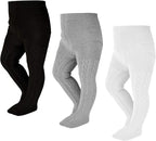 EPEIUS Baby Girl Tights Thick Cable Knit Leggings Stockings Cotton Pantyhose by EPEIUS