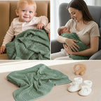 Organic Cotton Baby Blanket - Image 9