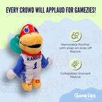 Gamezies Baby Boy and Girl College Mascot Stuffed Toy Plush Silicone Pacifier - Image 2