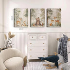 Nursery Canvas Wall Art Set of 3 - Image 3