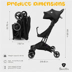 Lightweight Foldable Stroller for Toddlers - Image 2