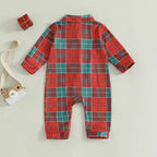 Balaflyie Baby Girl Button Down Pajamas Romper One-Piece Jumpsuit Long Sleeve - Image 2