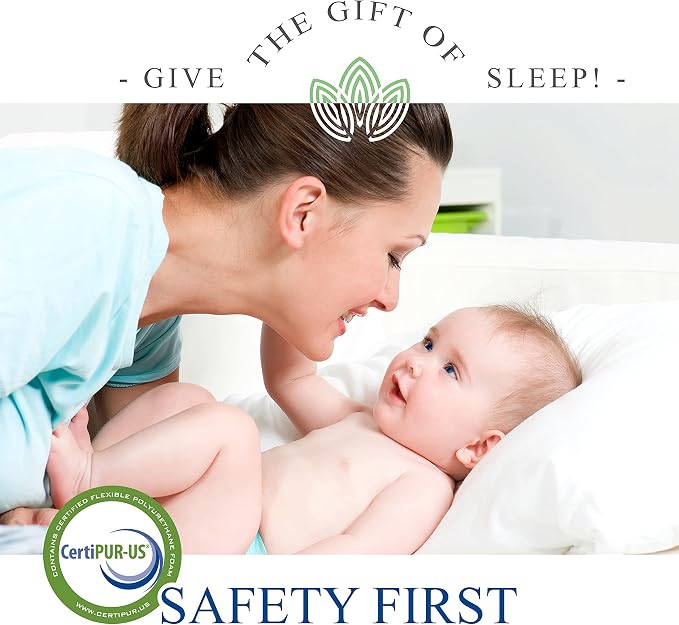 Organic Cotton Dual-Sided Crib Mattress | 2-Stage Premium Memory Foam - Image 7