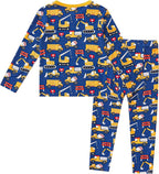 pureborn Baby Toddler Kids Viscose from Bamboo Pajamas Set Pjs 2pcs 18M-8Y - Image 2