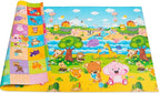 Baby Care Play Mat 73’’ x 49’’ Original One-Piece Reversible Rollable by Baby+Care+Play+Mat