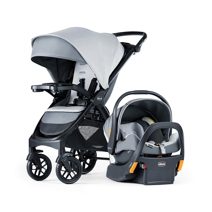 Chicco Bravo LE ClearTex Trio Travel System, Bravo Primo Quick-Fold Stroller by ChiccoUSA