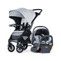 Chicco Bravo LE ClearTex Trio Travel System, Bravo Primo Quick-Fold Stroller by ChiccoUSA
