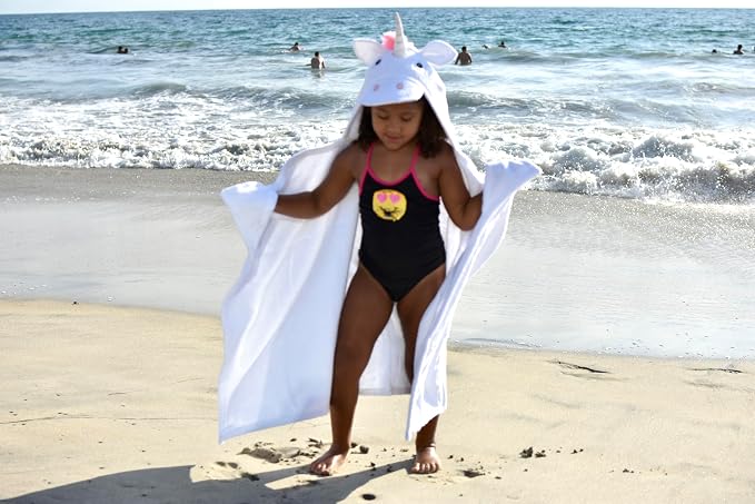 Hooded Baby Towel for Kids 2-8 | Large 100% Cotton Baby Towel for Girls or Boys - Image 3