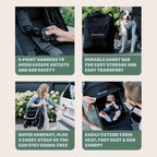 Colugo Compact Stroller+ Lightweight Foldable Travel Stroller - Image 8