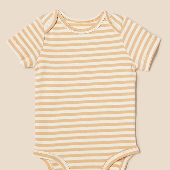 Amazon Essentials Unisex Toddlers and Babies’ Short-Sleeve Bodysuits - Image 4