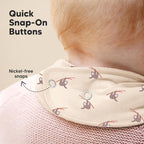 10-Pack Organic Baby Bandana Bibs - Image 8