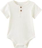 Kiddiezoom Newborn Baby Unisex Cotton One-Piece Bodysuits Baby Gift 5-Pack Baby - Image 2