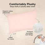 Mini Toddler Pillow with Pillowcase - Image 6