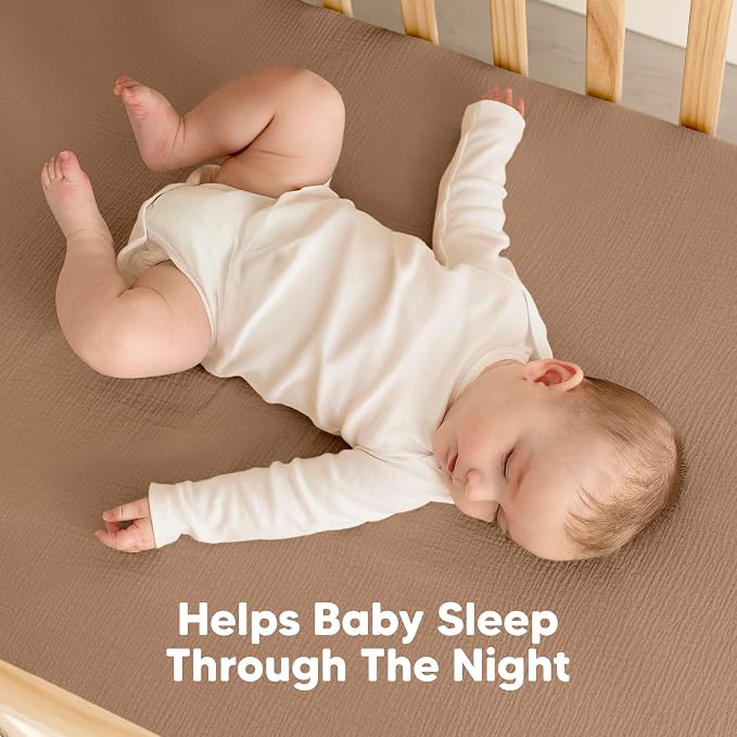 KeaBabies 2-Pack Muslin Crib Sheets - Image 7
