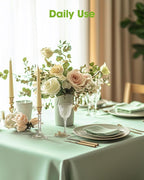 Pureegg Plastic Table Cloth Disposable 8 Pack, 54 x 108 Inch Table Cloths - Image 9