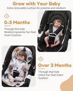 Infant Car Seat Insert with Removable Cushion - Image 2