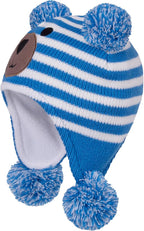 LANGZHEN Toddler Kids Infant Winter Hat, Earflap Knit Warm Cap Fleece Lined - Image 2