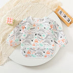 3 Pack Long Sleeve Bib, Baby Smock - Image 5