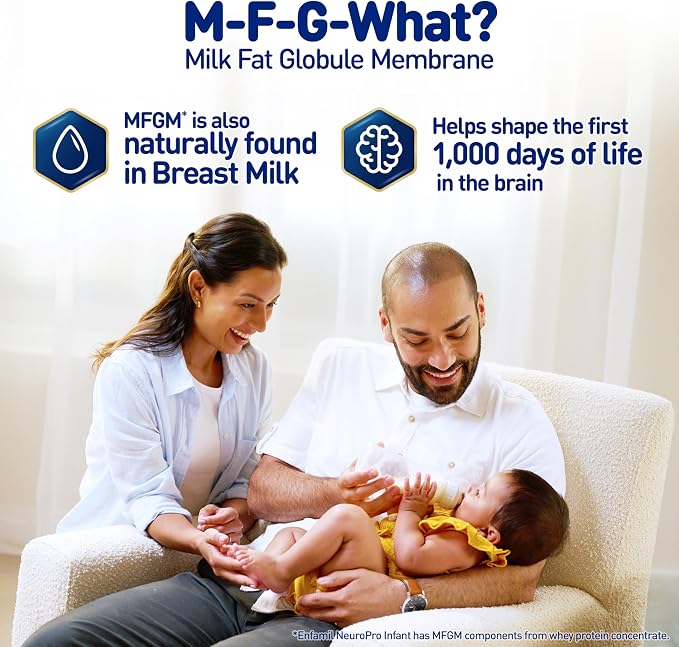 Enfamil NeuroPro Baby Formula, Milk-Based Infant Nutrition, MFGM* 5-Year Benefit - Image 3