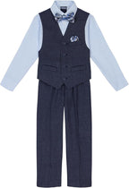 Nautica Boys' 4-Piece Formal Suit Set by Nautica
