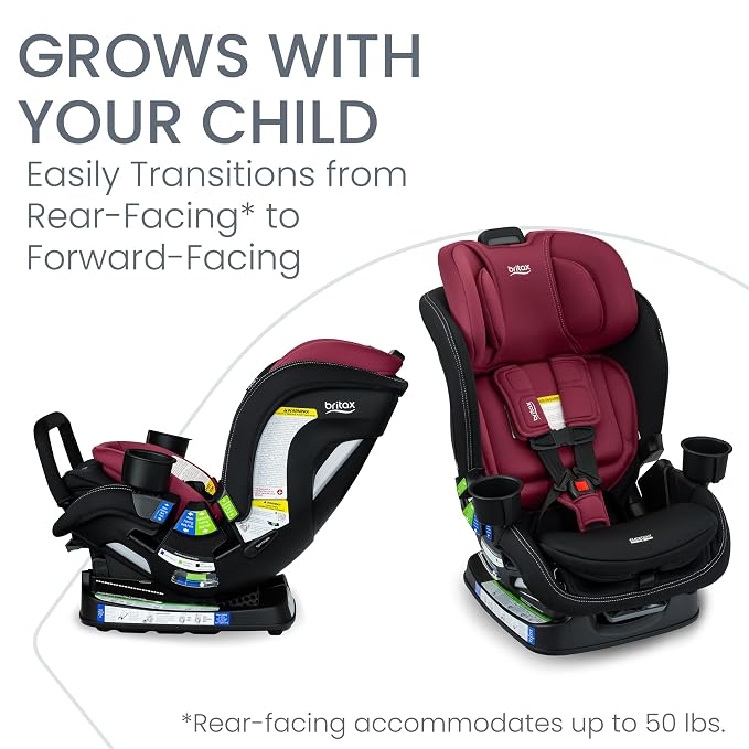 Britax Poplar S Convertible Car Seat, 2-in-1 Car Seat - Image 2