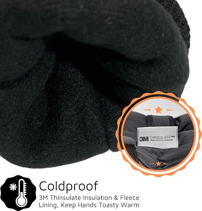 F Flammi Toddler Kids Snow Mittens - Image 5