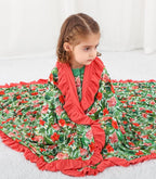 Premium Baby Blanket for Girls, Stretchy Quilt, Soft Crib Bedding for Newborn - Image 6