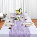 12 Pack Lilac Purple Cheesecloth Table Runner 10Ft Gauze Cheese Cloth Table - Image 3