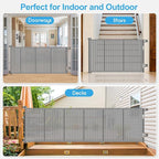 Upgrade 120 inch Retractable Baby Gates, EZIGO Extra Wide Baby Gate - Image 7