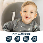 Tiny Twinkle Long Sleeve Bib for Babies & Toddlers – Waterproof Smock Bib for - Image 2