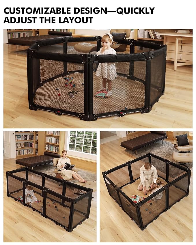 Extra Wide Baby Gate Playpen - Image 3