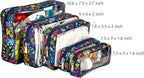 TSA Approved 5-Piece Diaper Bag Organizer Pouch Set Clear Waterproof TPU Kids - Image 2