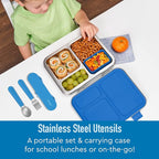 Bentgo® Kids Stainless Steel Utensil Set - Image 2