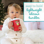 Infantino My 1st Tumbler, Silicone Sippy Cup - Image 2