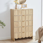 5 Drawer Dresser for Bedroom Set of 2, Modern Closet Chest of Drawers - Image 9