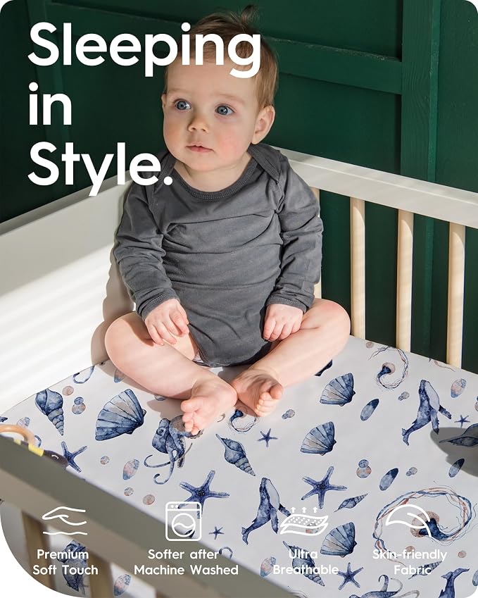 Graco Pack and Play Fitted Sheets - Image 2