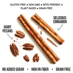 TGB Cinnamon Keto Granola | 1g Net Carb Cereal | Gluten Free Low Carb Nut Snack - Image 2