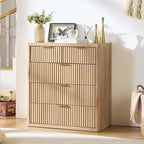 LEYAOYAO Fluted 5 Drawers Dresser - Image 7