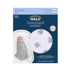 HALO 100% Cotton Sleepsack Swaddle, 3-Way Adjustable Wearable Blanket, TOG 1.5 - Image 5